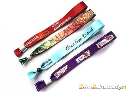 Pulseras de Tela para EVENTOS